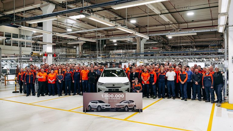 Un million à ce jour : notre usine de Gand vient de franchir un cap pour les modèles Volvo XC40 et Volvo EX40