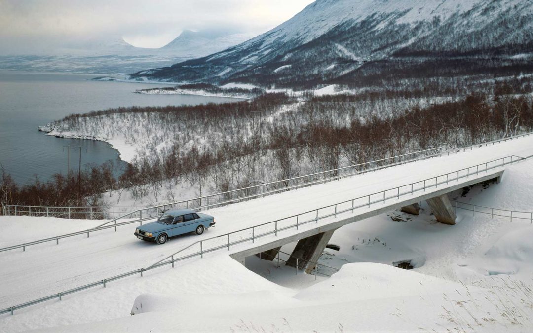 Les Volvo 240 exposées sur le Stand du Volvo club de France au Salon Rétromobile 2025 