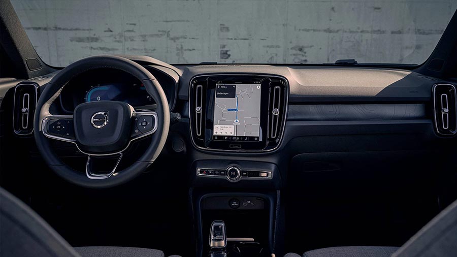 volvo xc40 recharge slider