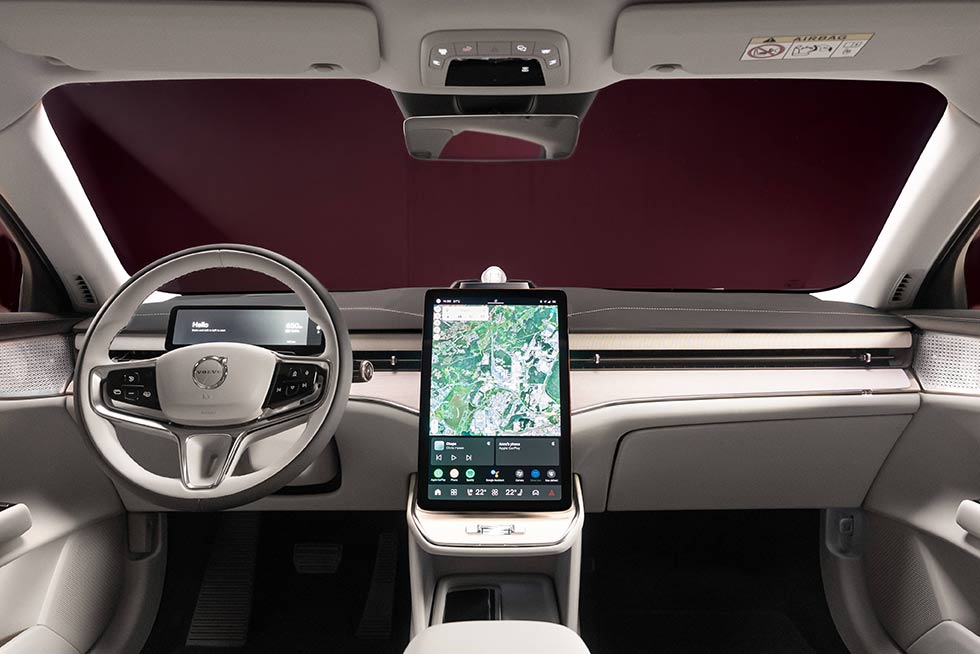volvo es90 interieur details