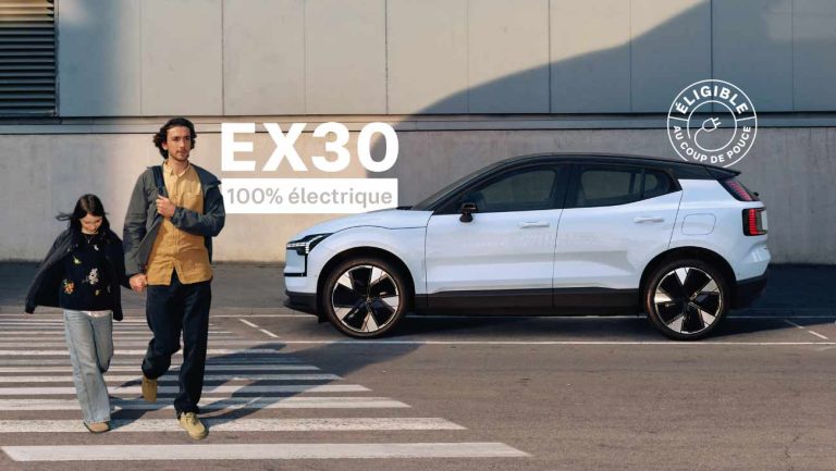 Volvo EX30 : désormais éligible au bonus écologique coup de pouce
