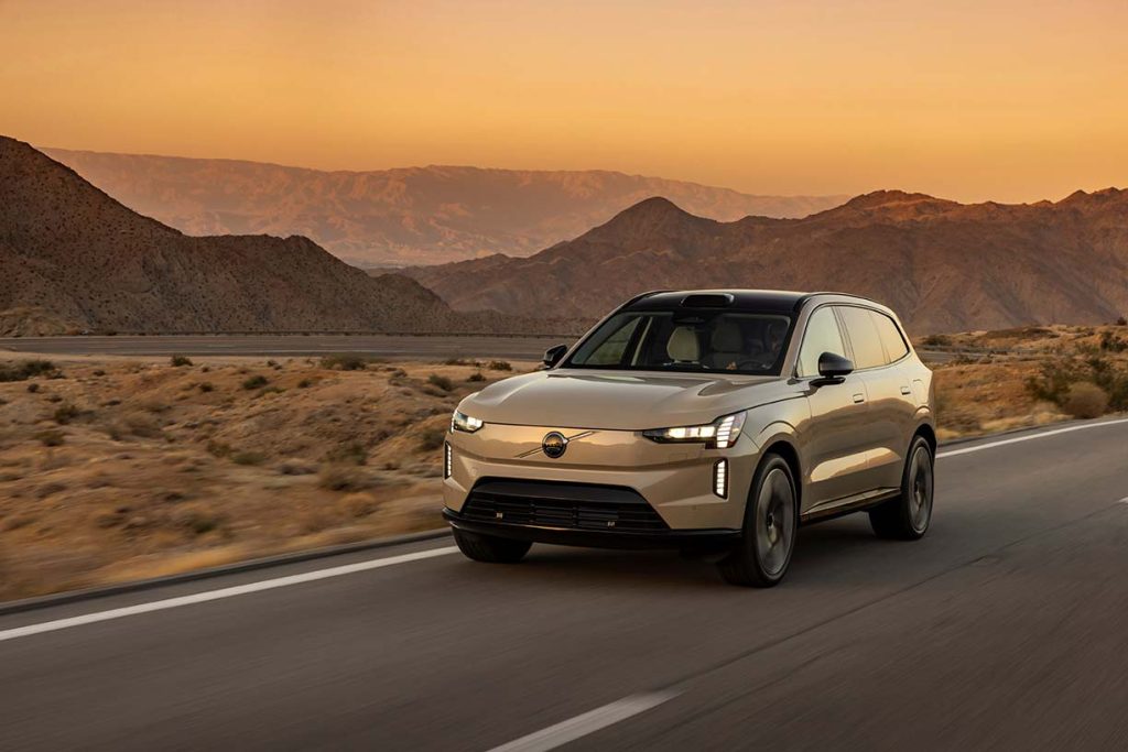 Volvo EX90 pour les professionnels