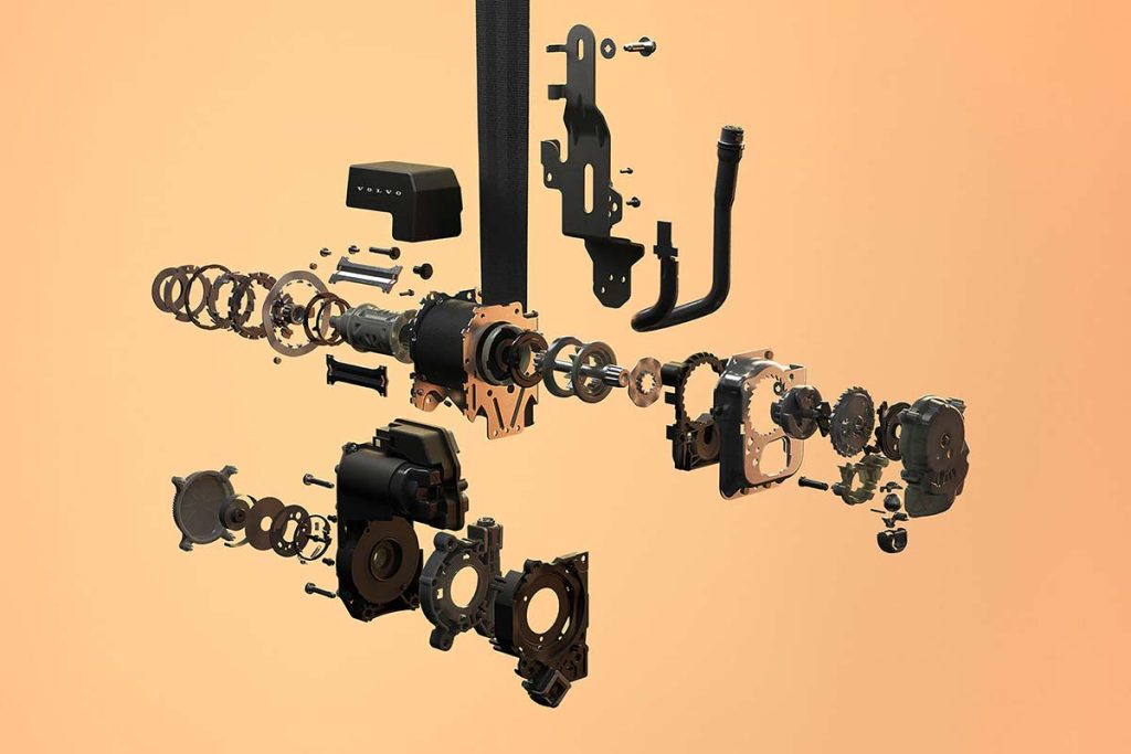 Ceinture de sécurité multi-adaptative Volvo