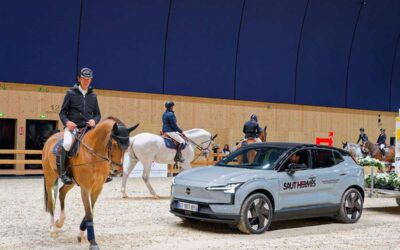 Volvo Car France est le partenaire pour la huitième édition consécutive du Saut Hermès au Grand Palais, à Paris.