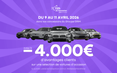 Du 9 au 11 avril, jusqu&rsquo;à 4.000€ d&rsquo;avantages clients sur une sélection d&rsquo;occasions