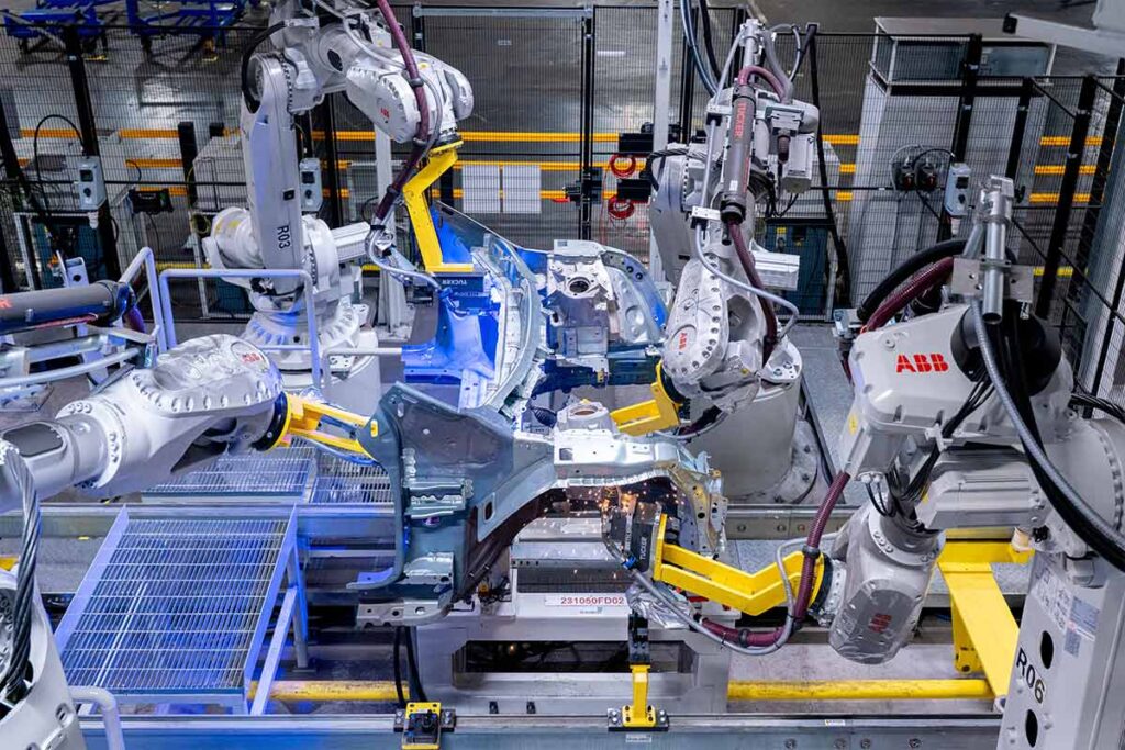 production du volvo ex60