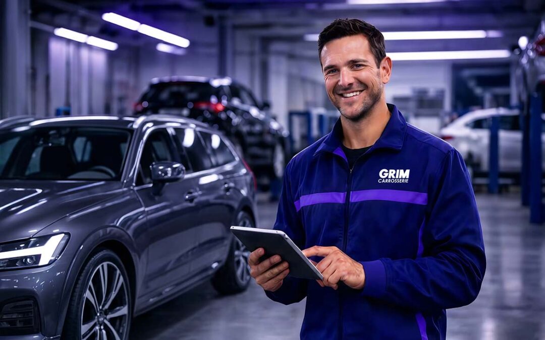 Un sinistre ? C&rsquo;est vous qui choisissez votre carrossier – Franchise offerte* chez Volvo Valence